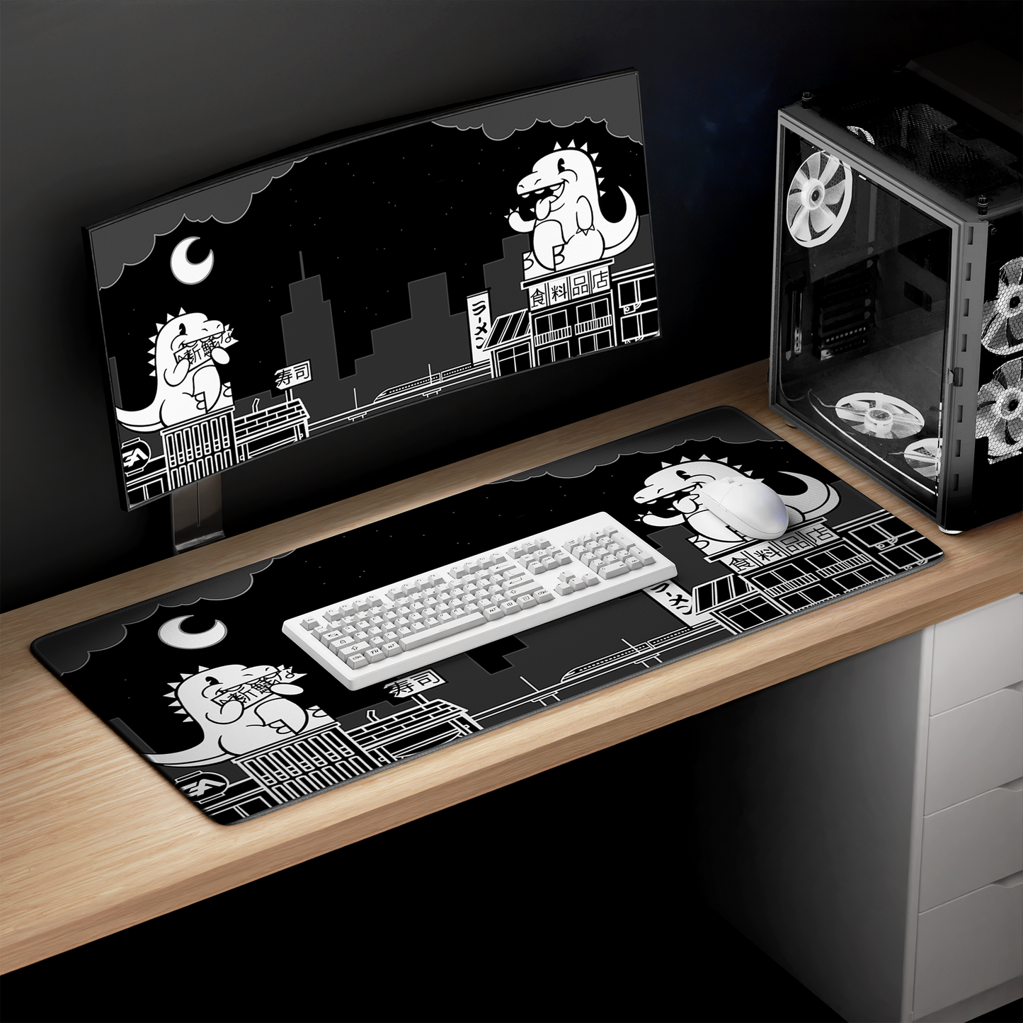 Dino City Mousepad