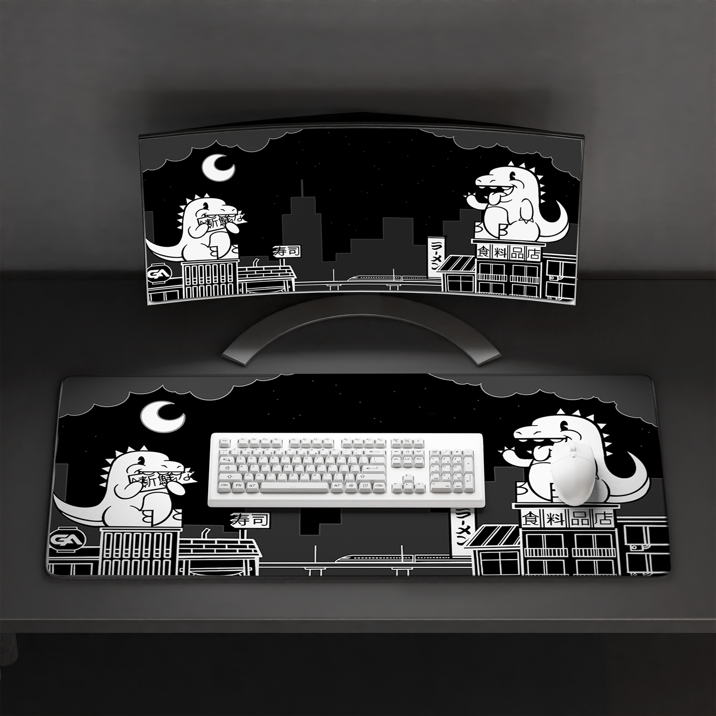Dino City Mousepad