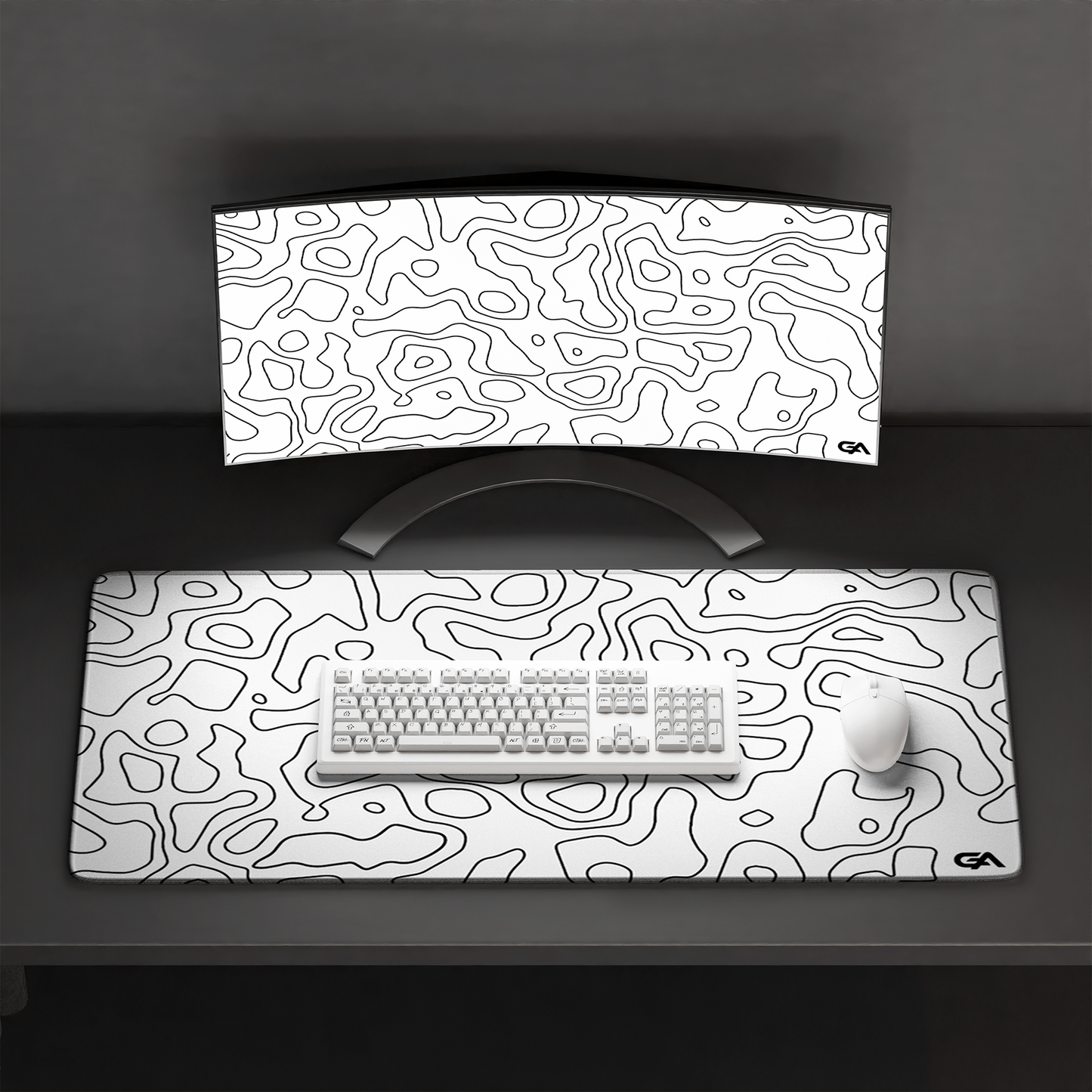 White  Mousepad